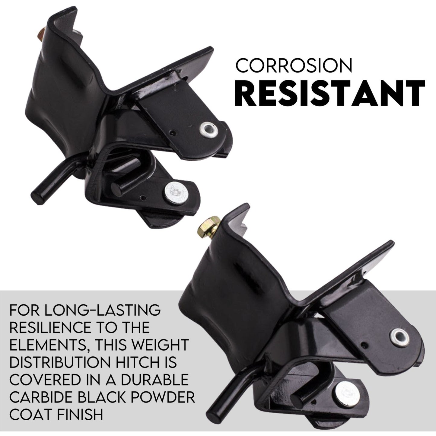 800lbs weight distribution hitch anti-sway bars — view 6
