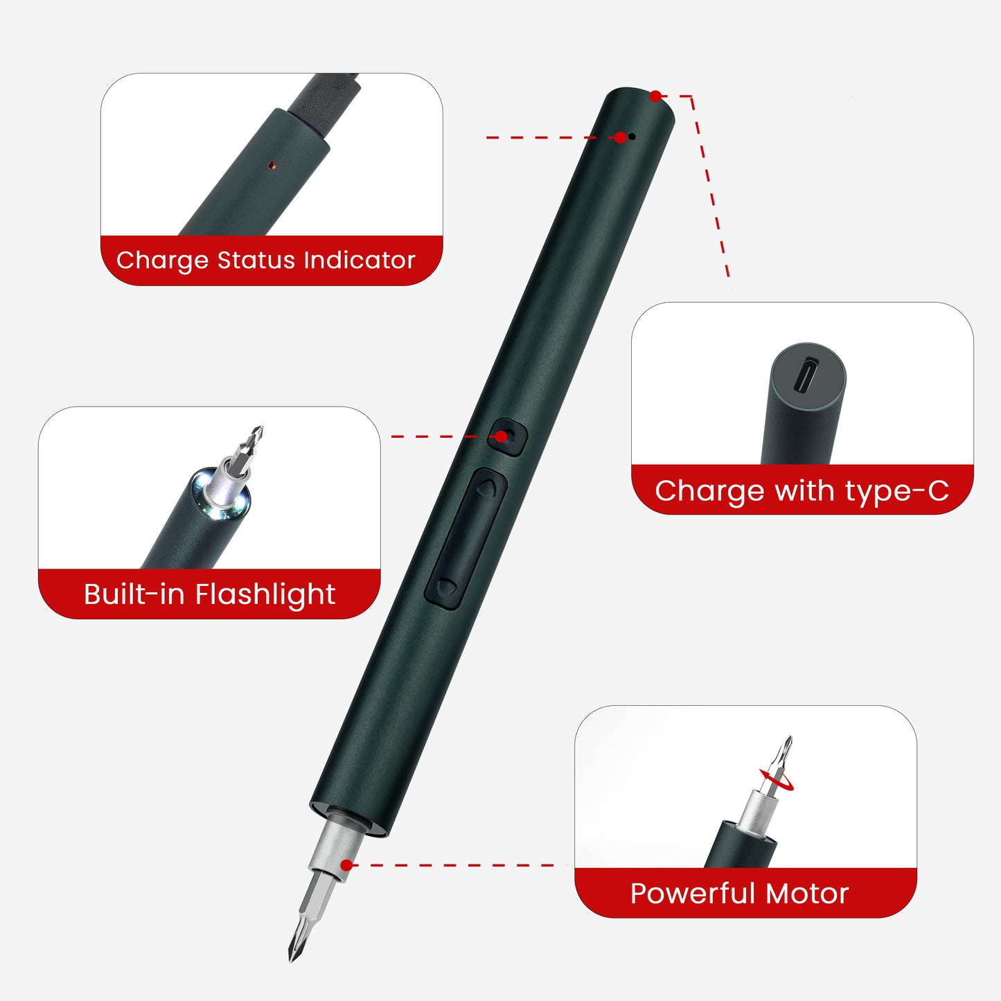 KAIWEETS Mini Electric Screwdriver 137 — view 4