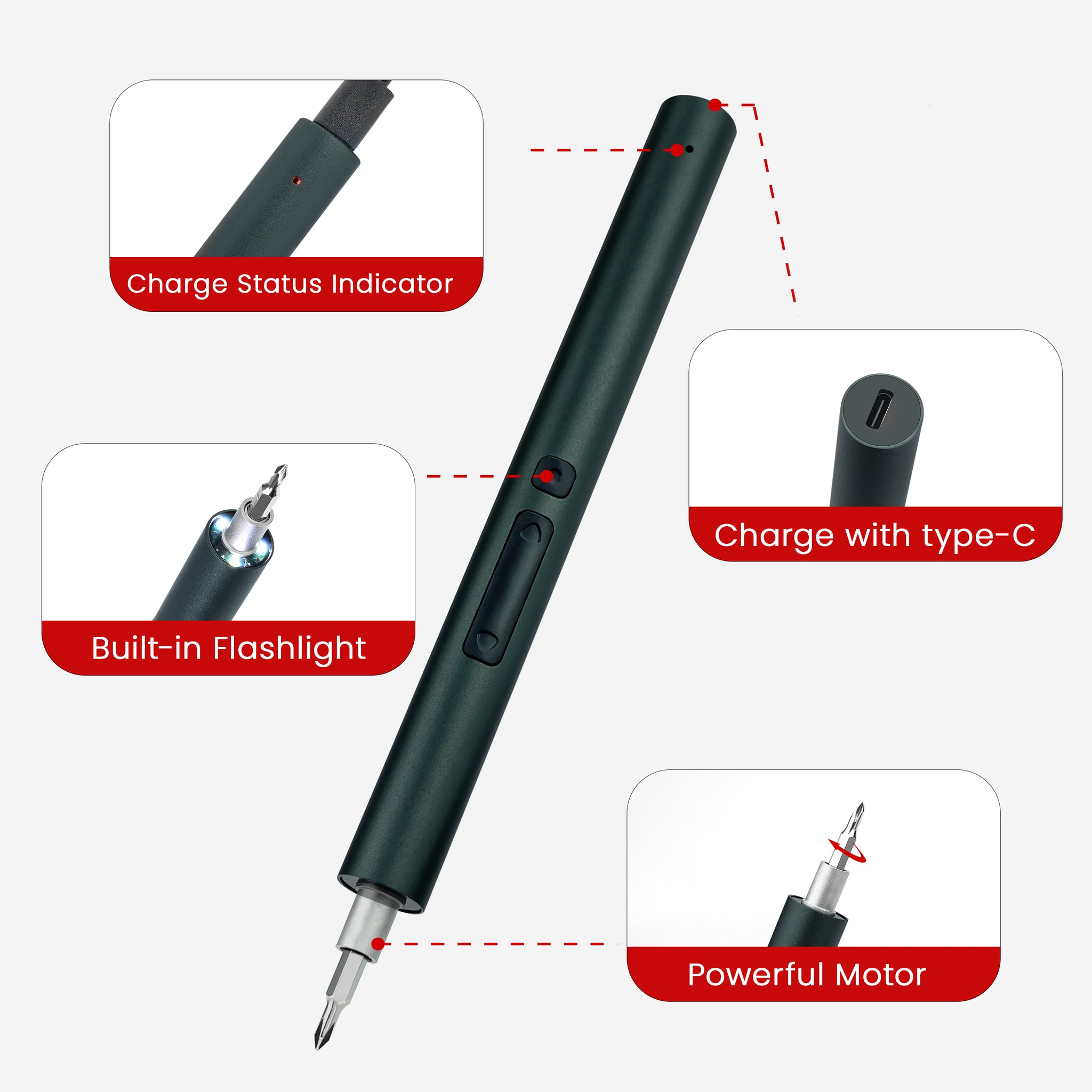 KAIWEETS Mini Electric Screwdriver 137 — view 4