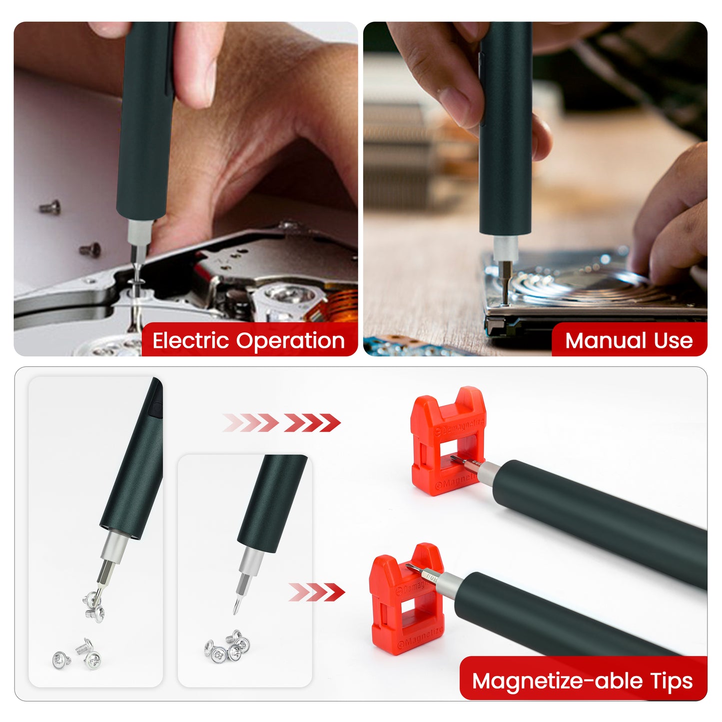 KAIWEETS Mini Electric Screwdriver 137 — view 6