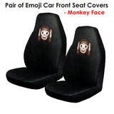 Pair of Emoji Car Front Seat — view 3