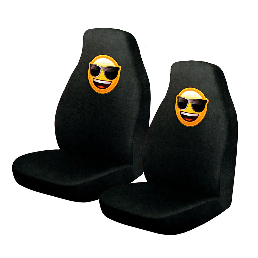 Pair of Emoji Car Front Seat — view 2