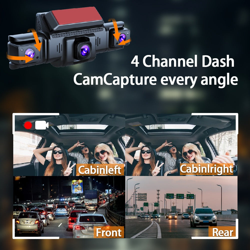 4-Channel 360 Degree Panoramic 1080P HD — view 4