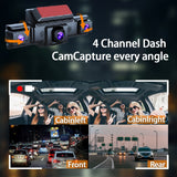 4-Channel 360 Degree Panoramic 1080P HD — view 4