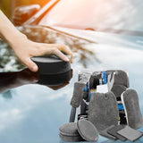 Car Cleaning Sponge Towel Brush Set — view 3