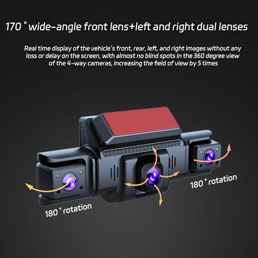 4 Channel 5G WiFi Dashcam FHD — view 7