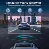 4K+2.5K Dual Dash Cam with — view 4