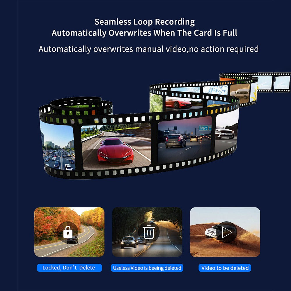 4K+2.5K Dual Dash Cam with — view 7