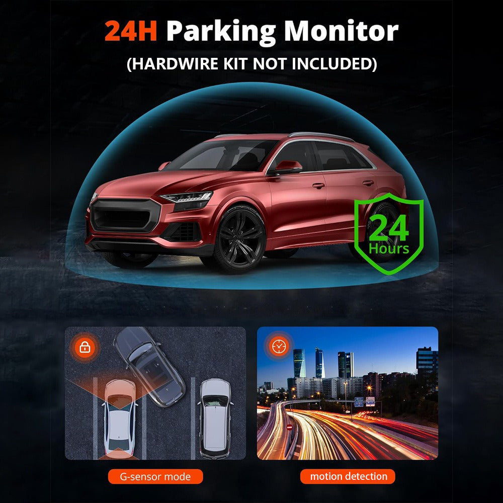 4K+2.5K Dual Dash Cam with — view 9
