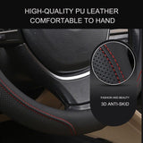 Universal PU Leather Steering Wheel Cover — view 10