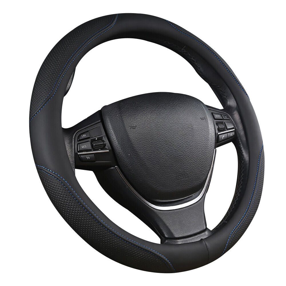 Universal PU Leather Steering Wheel Cover — view 3