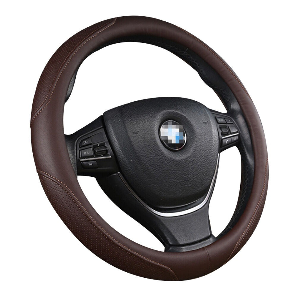 Universal PU Leather Steering Wheel Cover — view 5