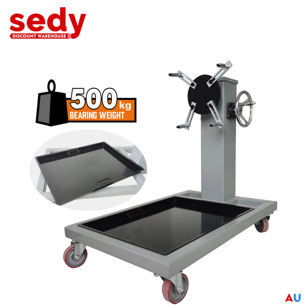 500kg Folding Engine Stand 1100lb Heavy — view 2