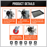 500kg Folding Engine Stand 1100lb Heavy — view 4