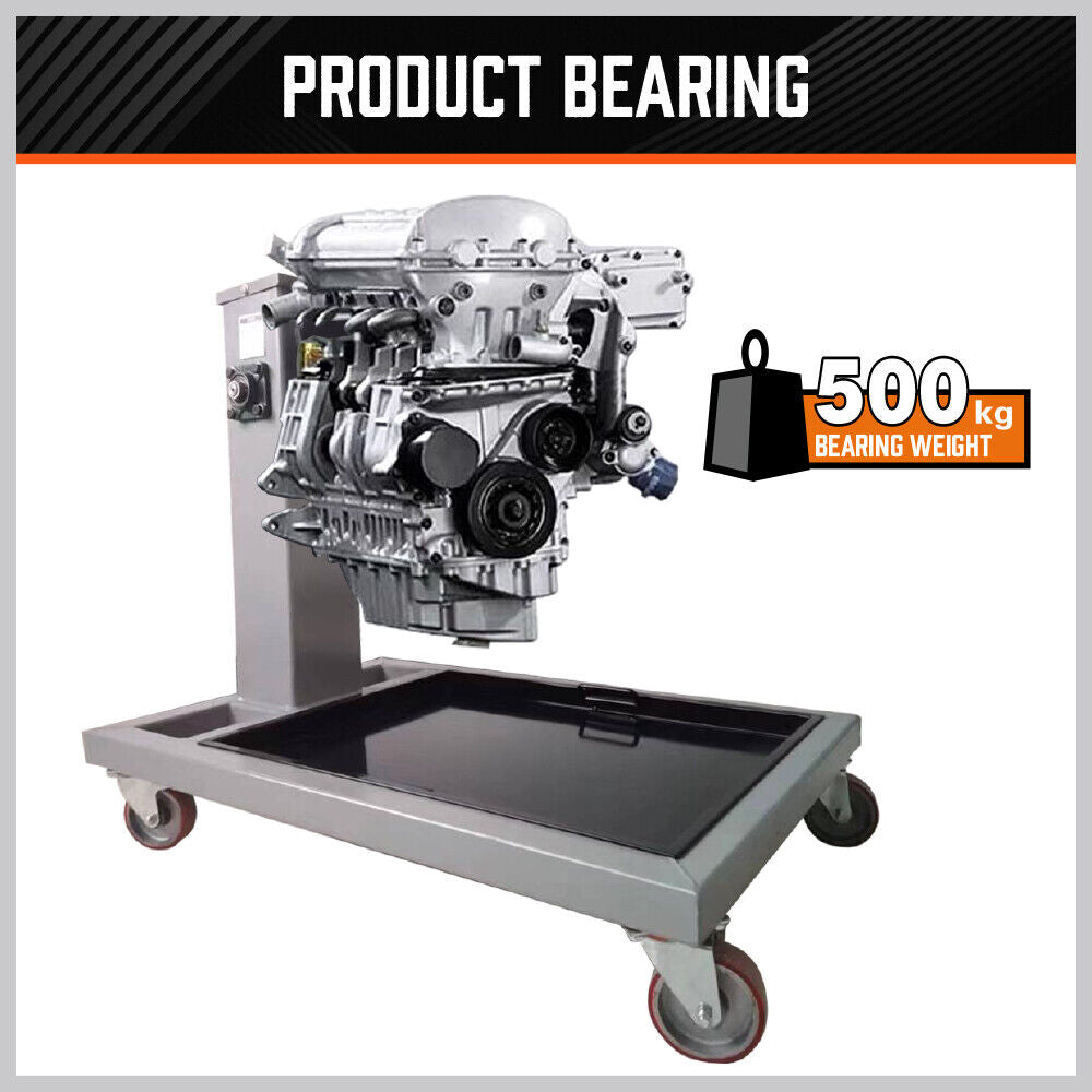 500kg Folding Engine Stand 1100lb Heavy — view 7