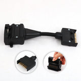 7 Pin Flat Plug to 12 — view 2