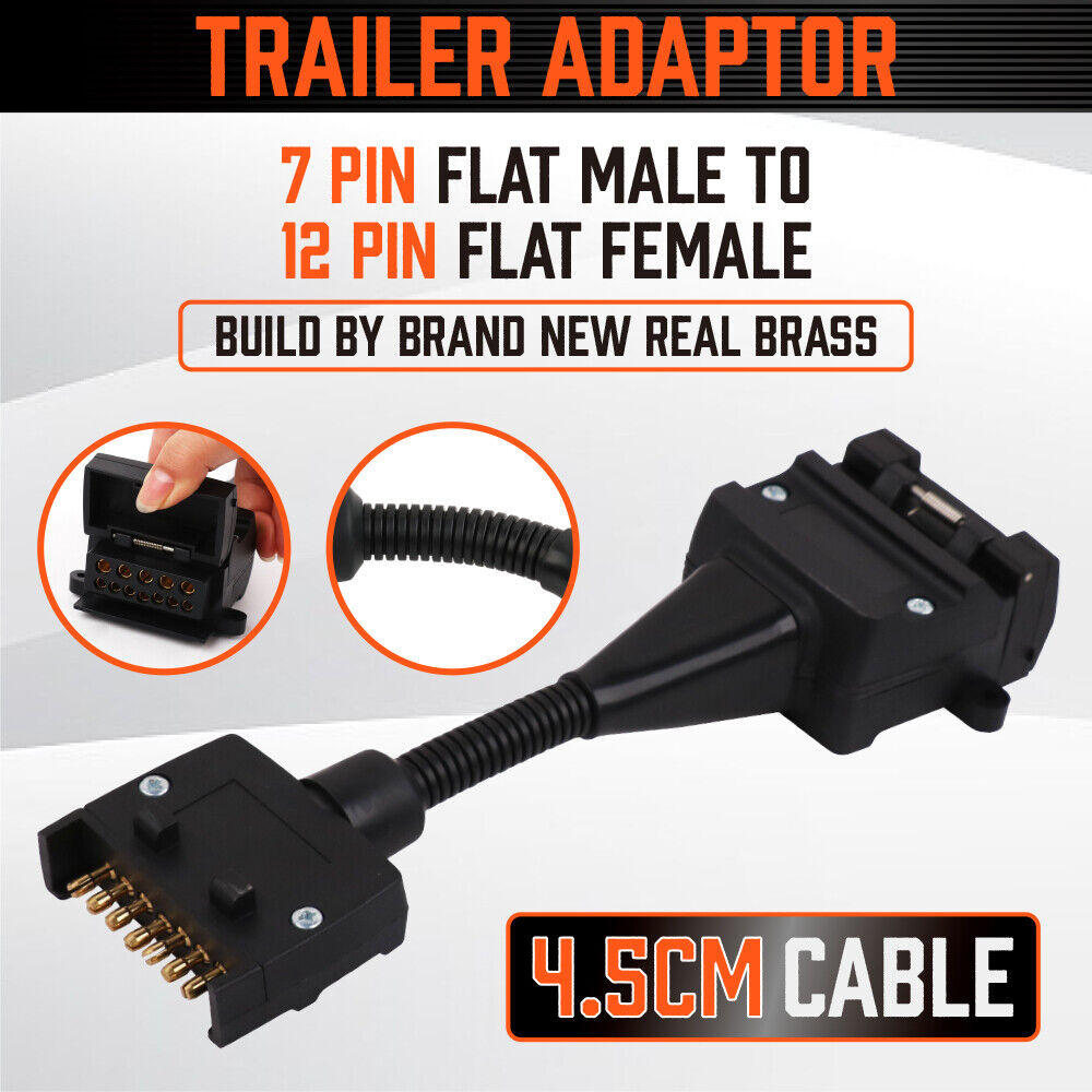 7 Pin Flat Plug to 12 — view 3