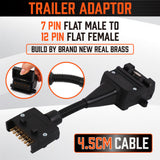 7 Pin Flat Plug to 12 — view 3