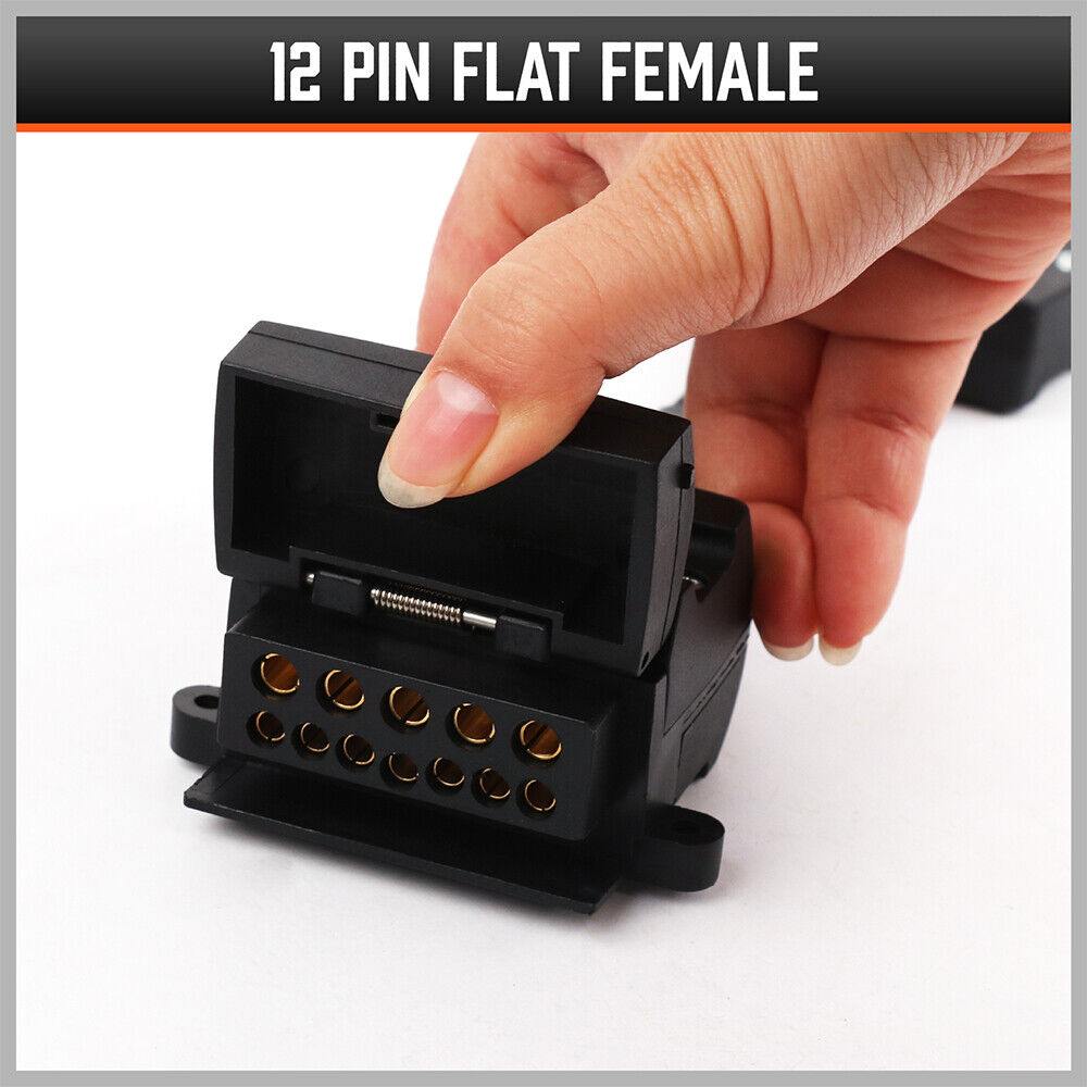 7 Pin Flat Plug to 12 — view 6