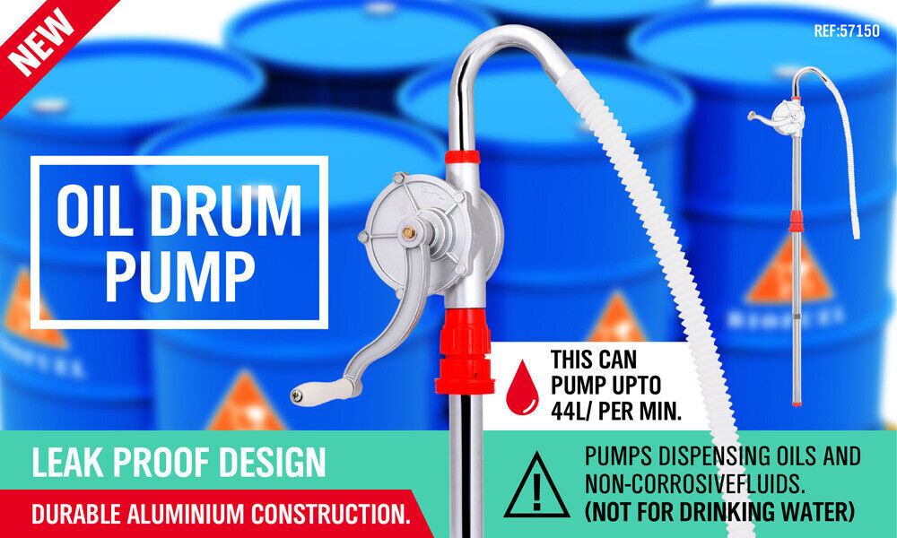 Aluminium Rotary Drum Hand Pump — view 3
