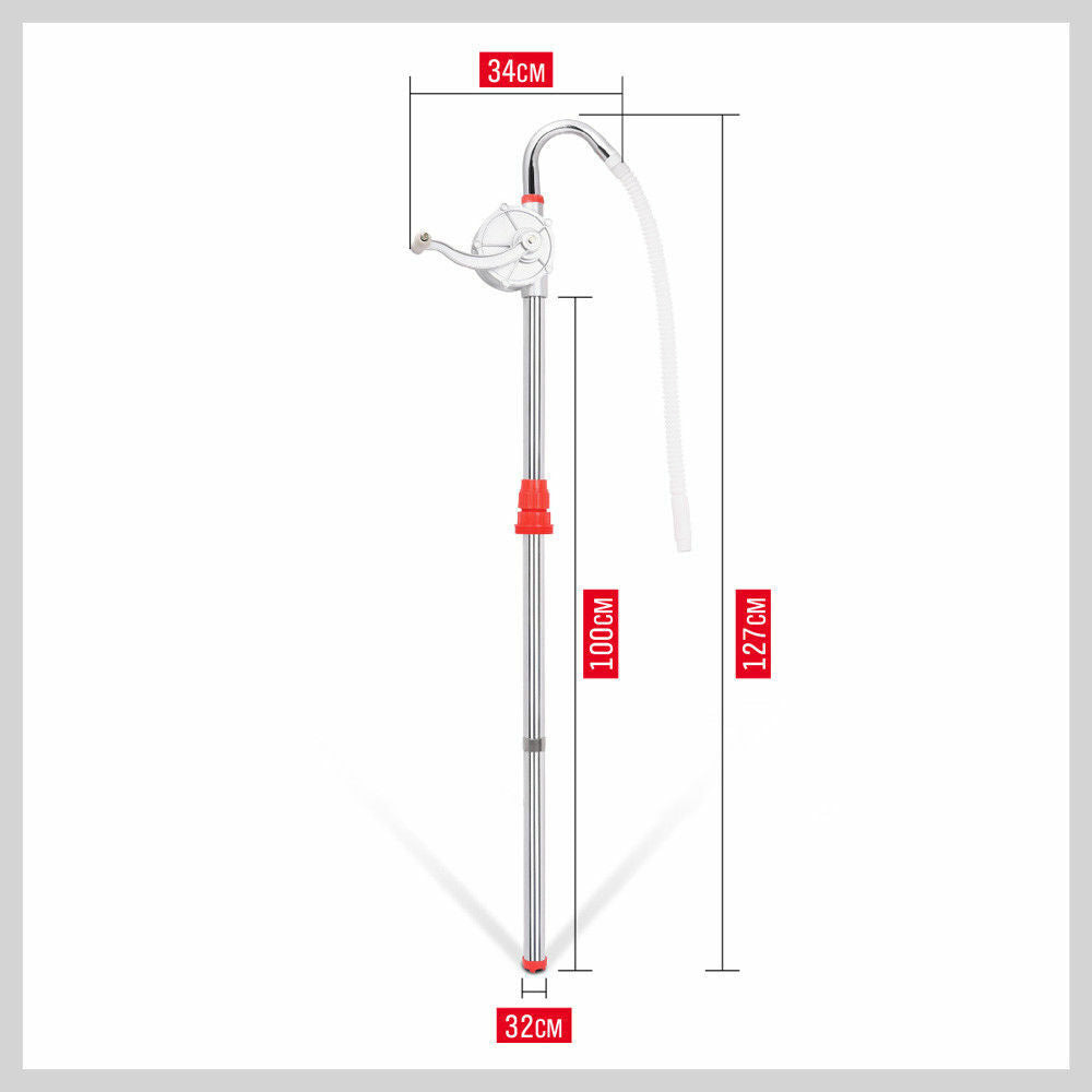 Aluminium Rotary Drum Hand Pump — view 10