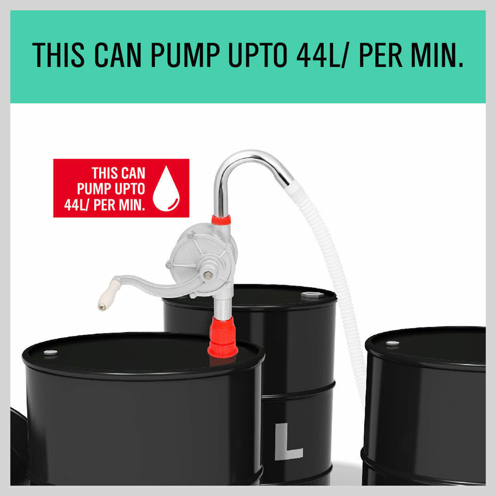 Aluminium Rotary Drum Hand Pump — view 13