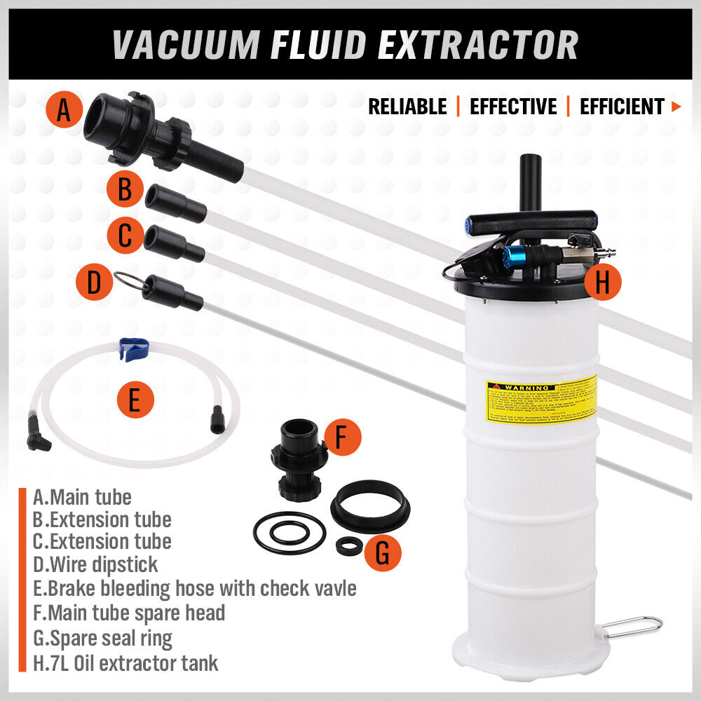 HORUSDY 7L oil extractor — view 4