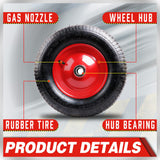 16in Wheelbarrow Trolley Wheel Pneumatic Tyre — view 5