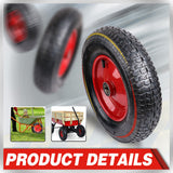 16in Wheelbarrow Trolley Wheel Pneumatic Tyre — view 8