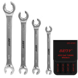 SEDY 4Pc Flare Nut Spanner Set — view 2
