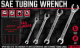 SEDY 4Pc Flare Nut Spanner Set — view 4