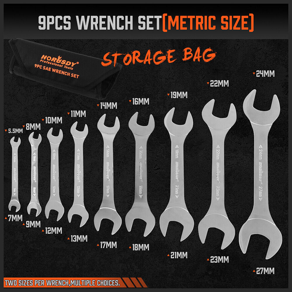 HORUSDY 18pc Super Thin Wrench Set — view 4