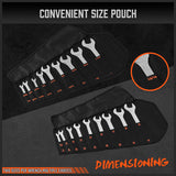 HORUSDY 18pc Super Thin Wrench Set — view 8