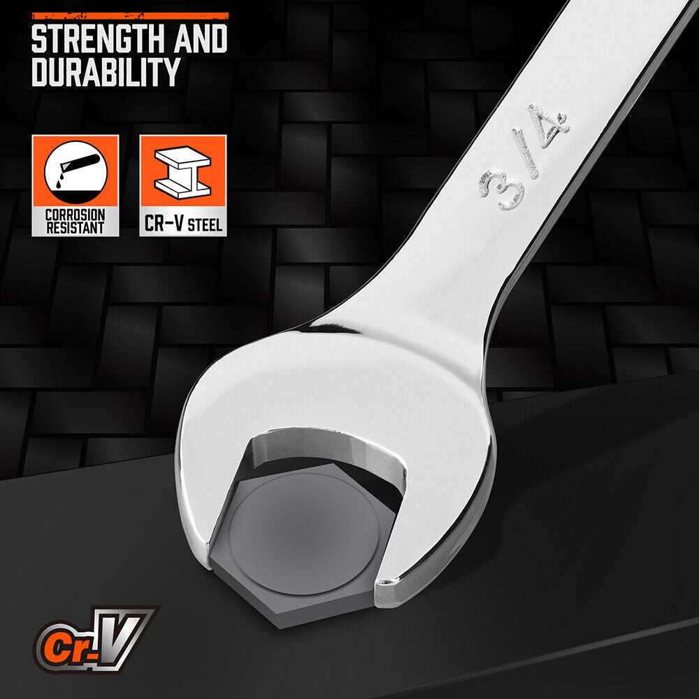 11Pcs Imperial Combination Spanner Ring Open — view 5