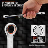 11Pcs Imperial Combination Spanner Ring Open — view 6