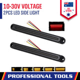 2Piece LED Tail Lights Flowing Turn — view 3