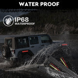 2Piece LED Tail Lights Flowing Turn — view 9