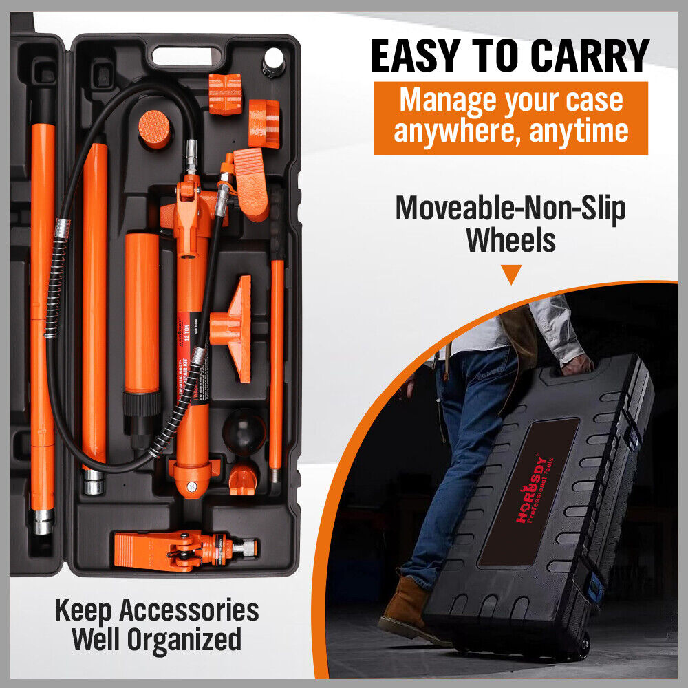 12T Porta Power Kit Hydraulic Ram — view 11