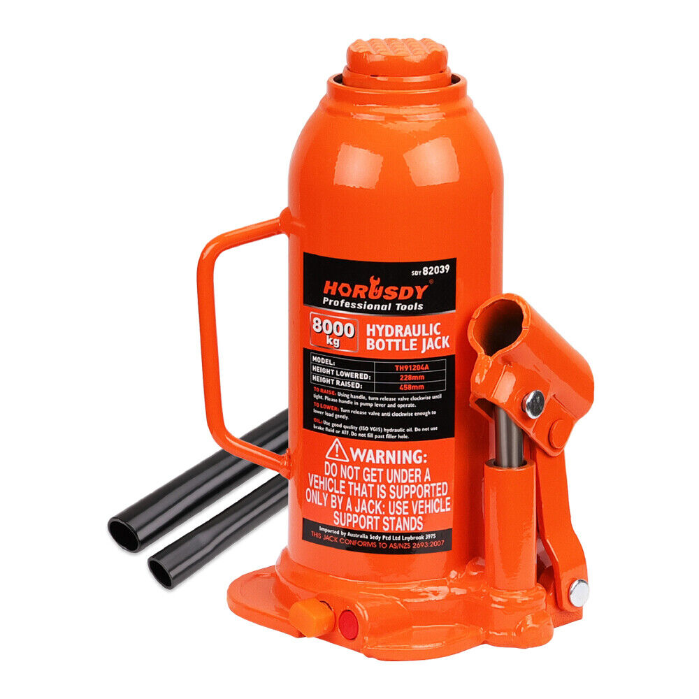8-Ton 16000 LBs Hydraulic Bottle Jack — view 2