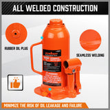 8-Ton 16000 LBs Hydraulic Bottle Jack — view 6