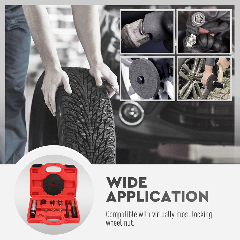 SEDY 10Pc Wheel Lock Removal Tool — view 5