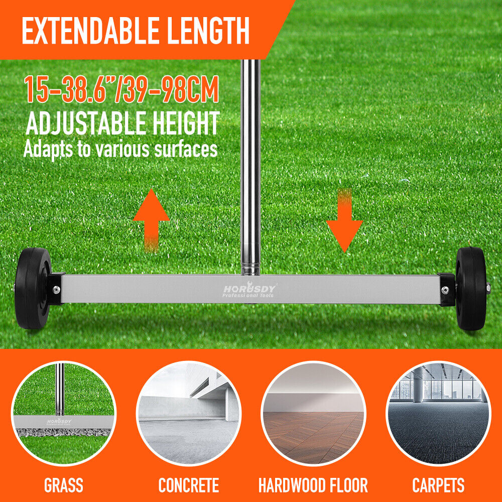 17inch Telescoping Magnetic Sweeper Magnet Broom — view 6