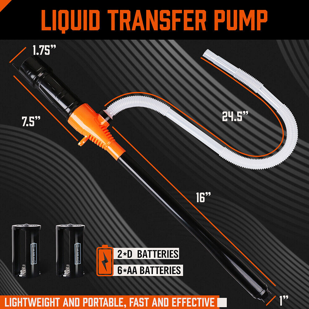 Battery Electric Oil Extractor Pump — view 4