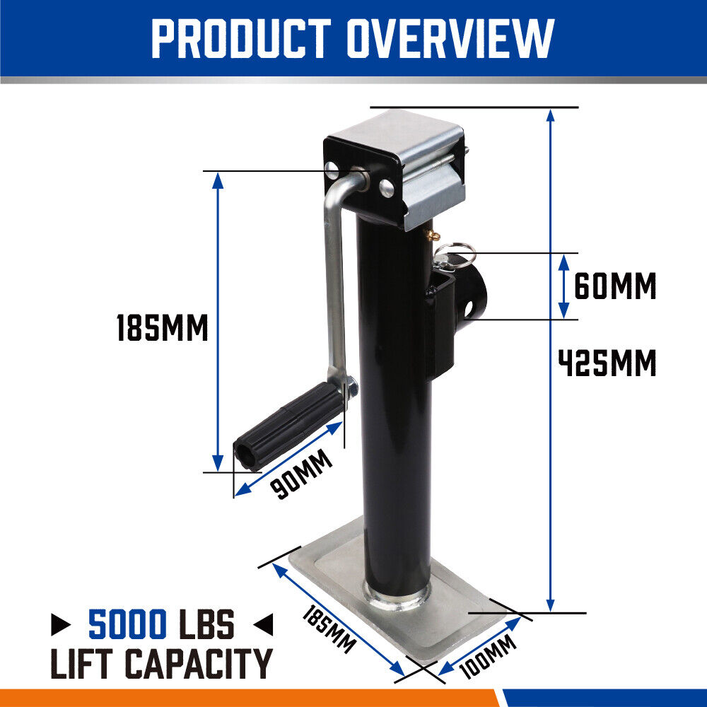 Trailer Caravan Canopy Jack Stand 2267kg — view 4