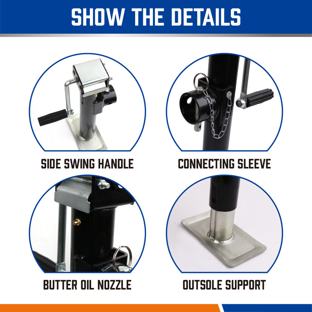 Trailer Caravan Canopy Jack Stand 2267kg — view 10