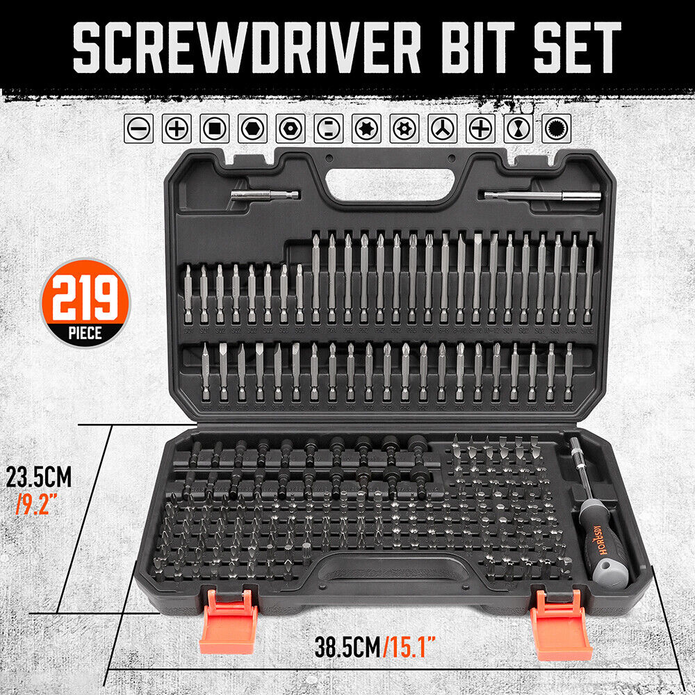 219-Piece Combination Security Bit Set Screwdriver — view 4