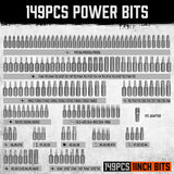 219-Piece Combination Security Bit Set Screwdriver — view 6