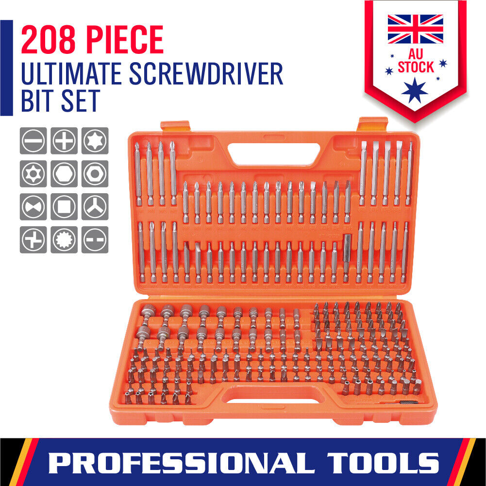 208-Piece Security Bit Set Screwdriver Key — view 3