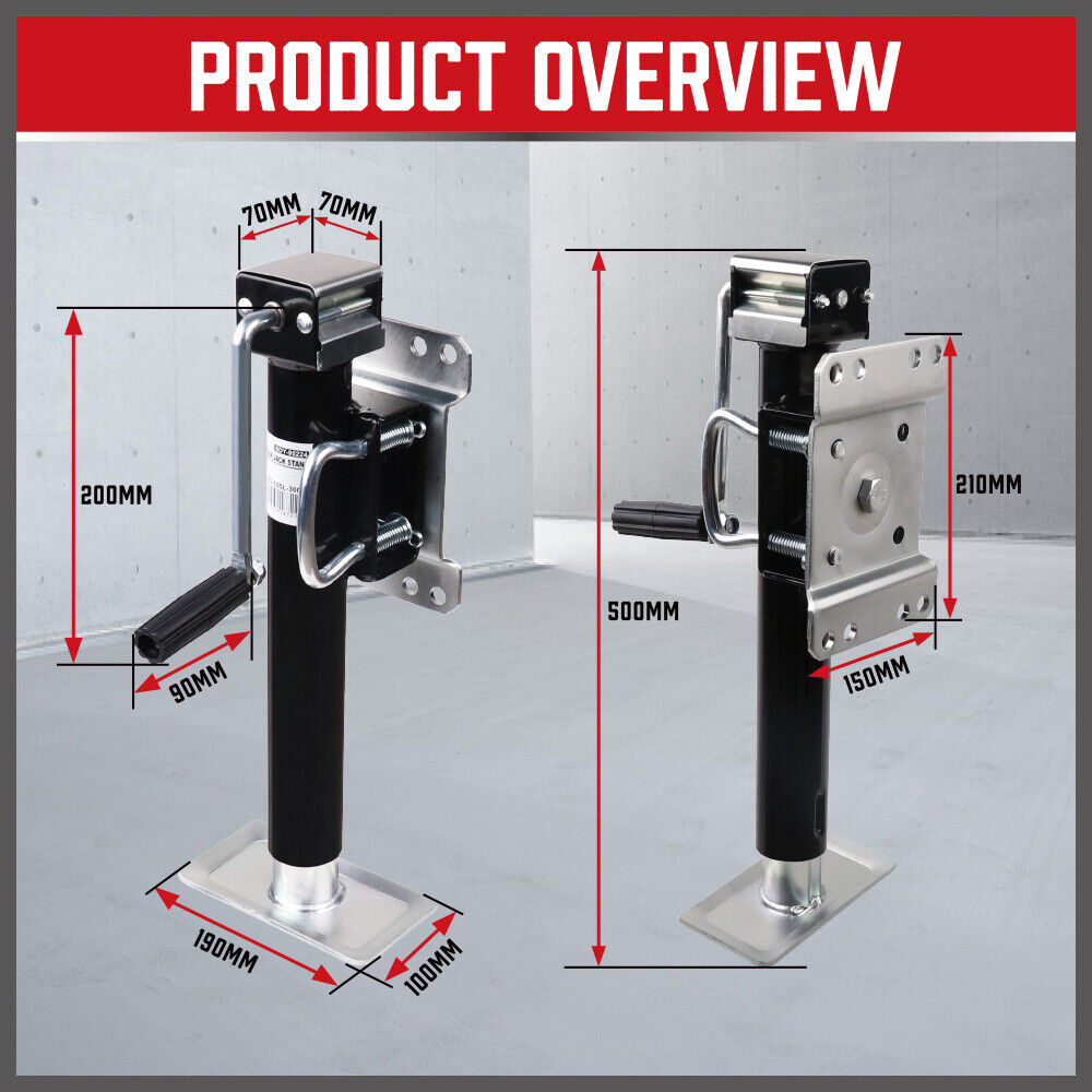 Trailer Caravan Canopy Jack Leg Stand — view 4