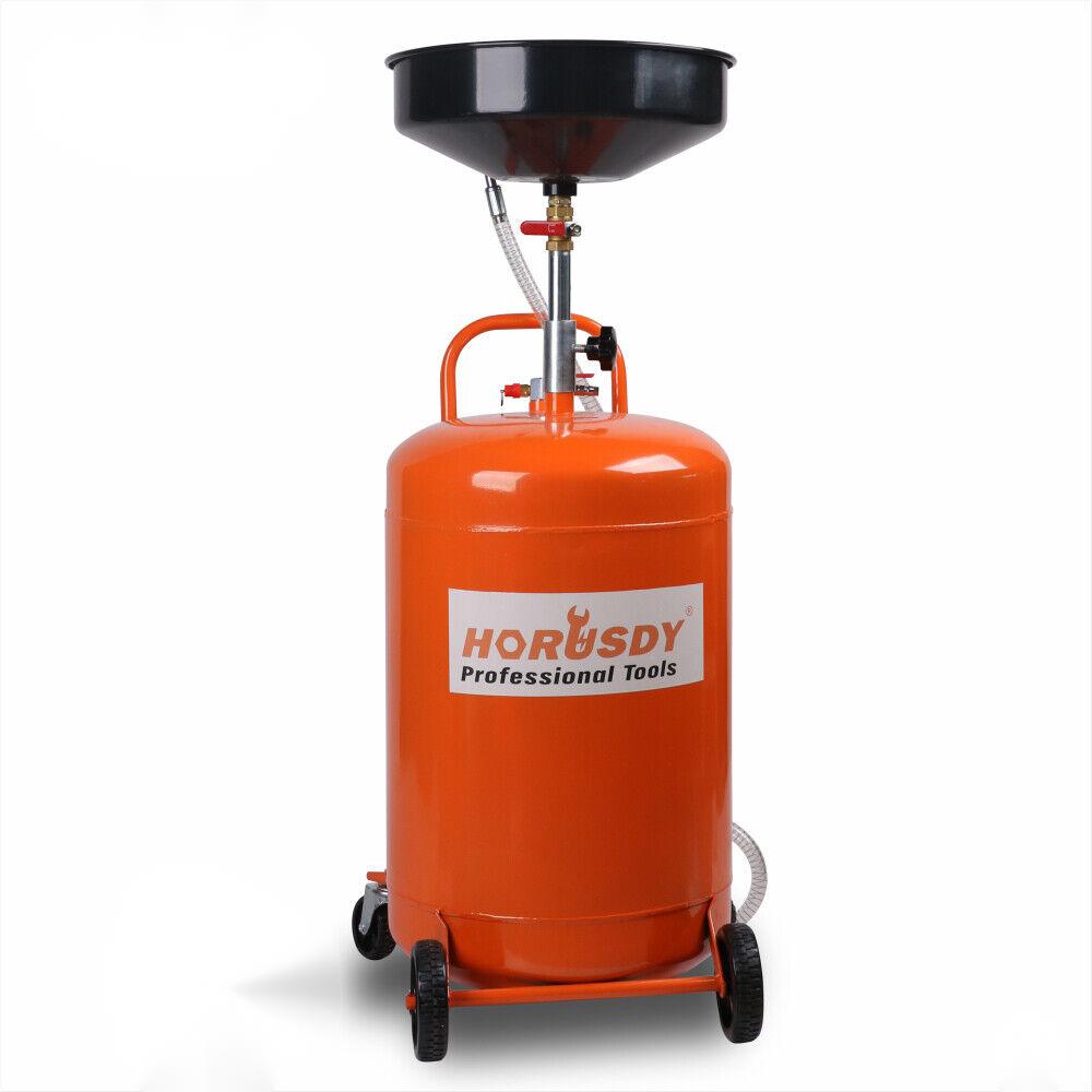 HORUSDY 80L Pneumatic Waste Oil Drainer — view 2